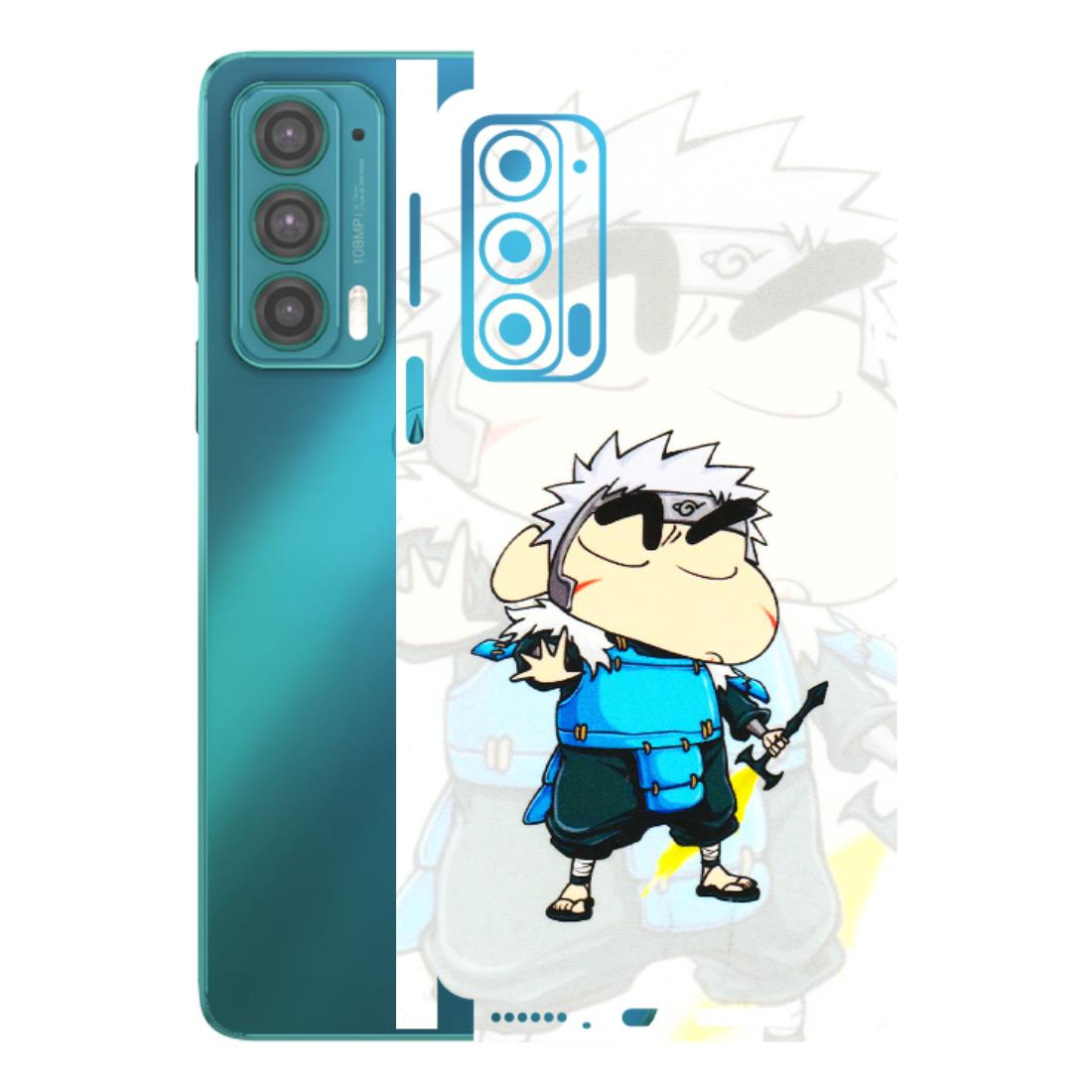 Motorola Phone Skins (All Models) - Angry Young Shinchan - 3D Embossed Finish (L-226) Motorola Moto Edge 20 (5G)