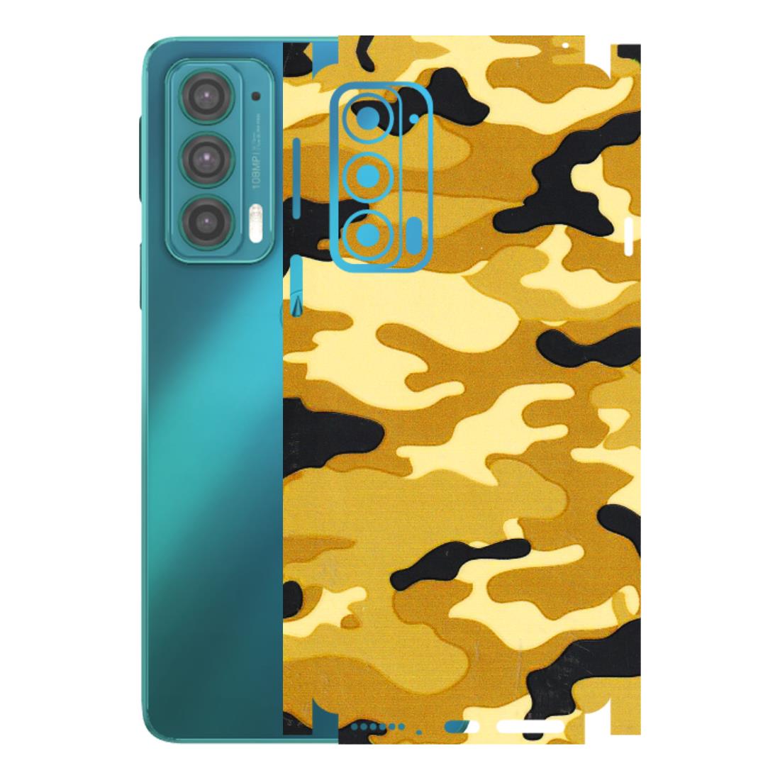Motorola Phone Skins (All Models) - Indian Camo - 3D Embossed Finish (L-228) Motorola Moto Edge 20 (5G)