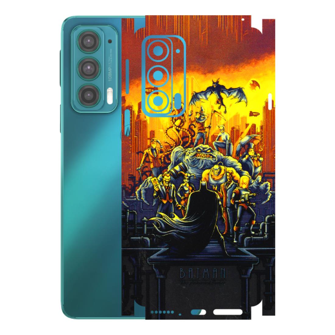 Motorola Phone Skins (All Models) - Games Doodles - 3D Embossed Finish (L-24) Motorola Moto Edge 20 (5G)
