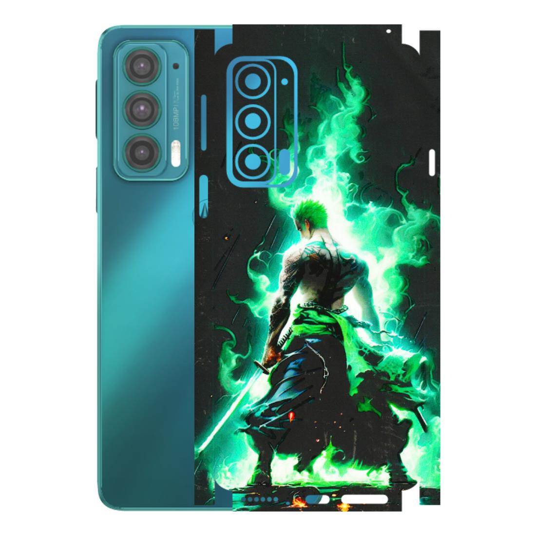 Motorola Phone Skins (All Models) - Zoro Sword - 3D Embossed Finish (L-241) Motorola Moto Edge 20 (5G)