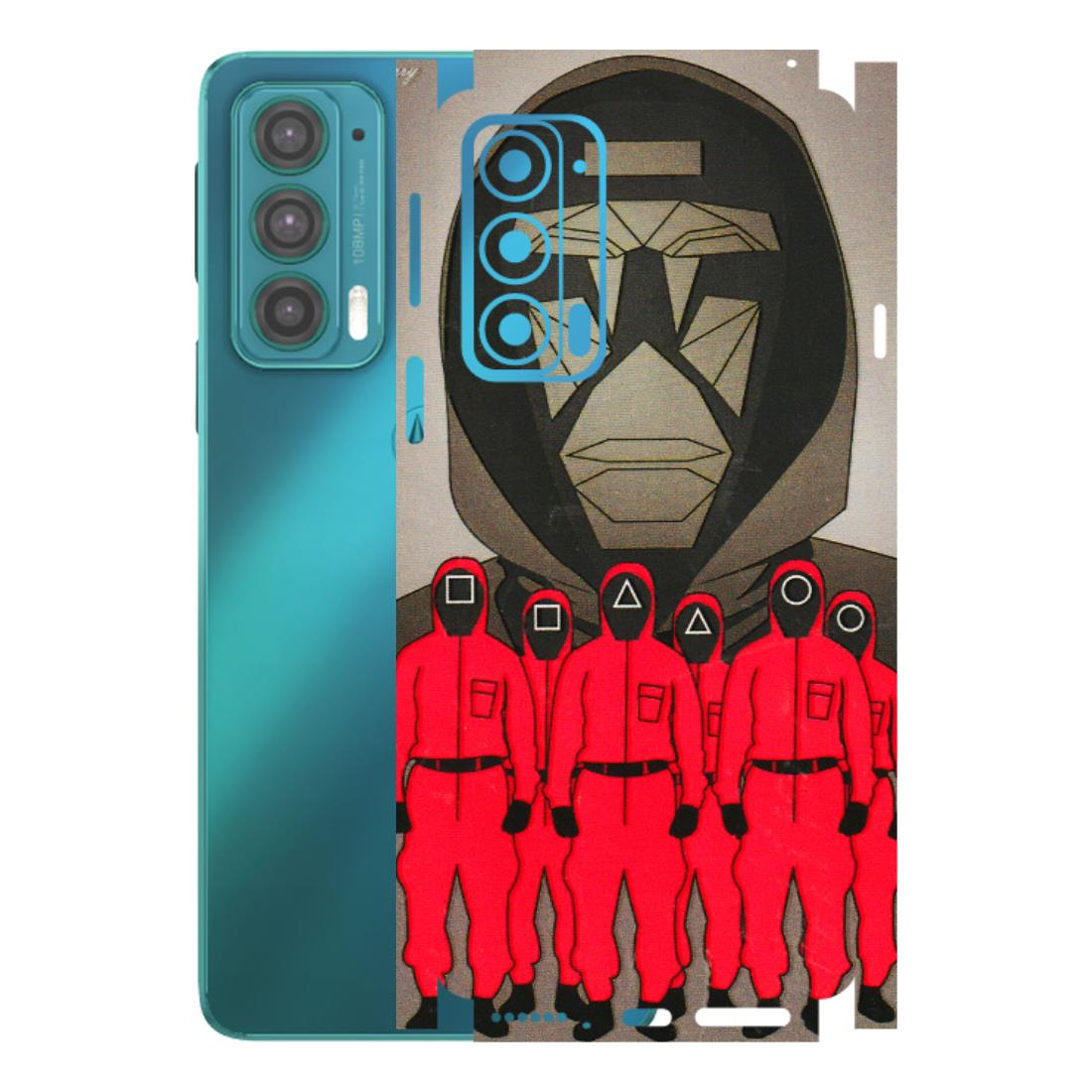Motorola Phone Skins (All Models) - Squid Game Hero - 3D Embossed Finish (L-245) Motorola Moto Edge 20 (5G)