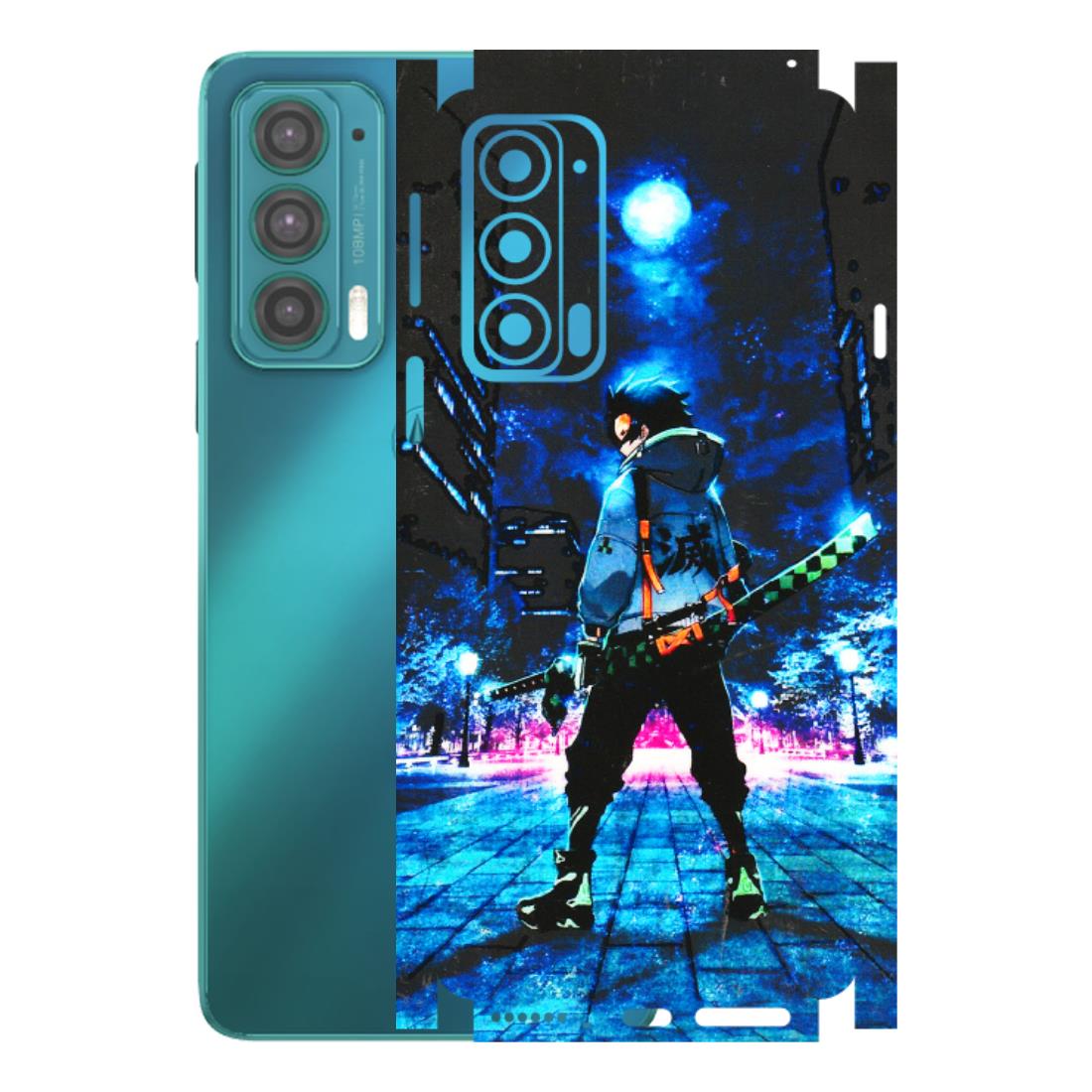 Motorola Phone Skins (All Models) - Demon Slayer Sword - 3D Embossed Finish (L-247) Motorola Moto Edge 20 (5G)