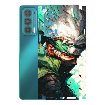 Motorola Phone Skins (All Models) - Kakashi Side Profile - 3D Embossed Finish (L-249) Motorola Moto Edge 20 (5G)