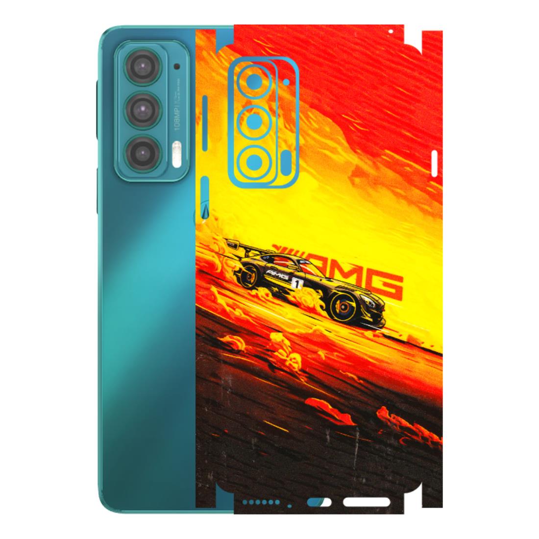 Motorola Phone Skins (All Models) - AMG Car Speed Cover - 3D Embossed Finish (L-256) Motorola Moto Edge 20 (5G)