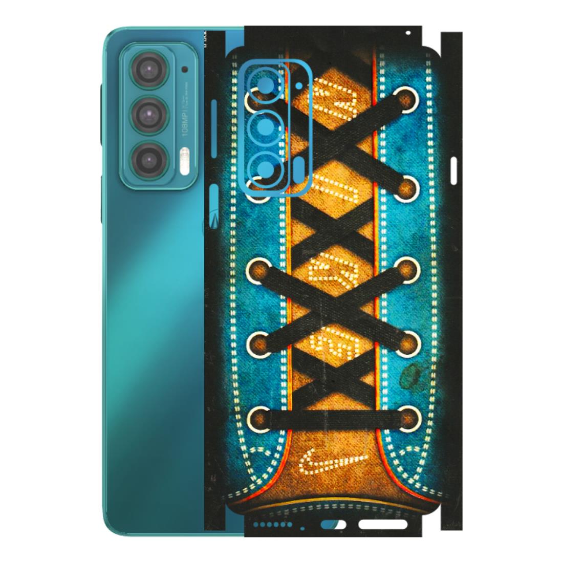 Motorola Phone Skins (All Models) - Sneakers Lover Nike - 3D Embossed Finish (L-262) Motorola Moto Edge 20 (5G)
