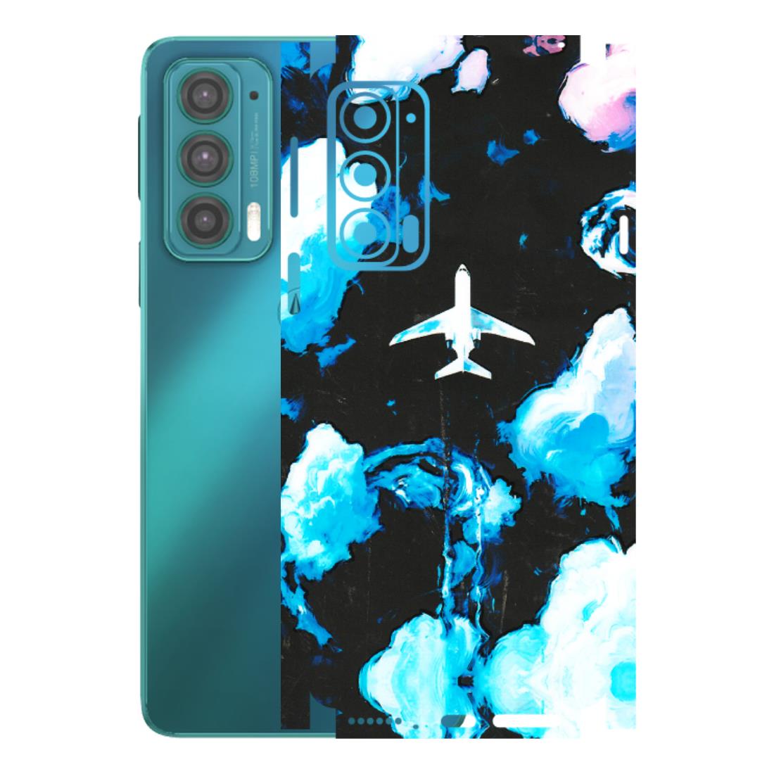 Motorola Phone Skins (All Models) - Travel In Airline - 3D Embossed Finish (L-264) Motorola Moto Edge 20 (5G)