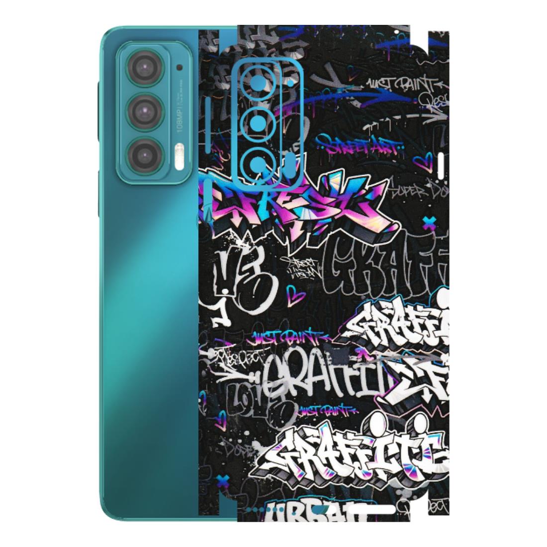 Motorola Phone Skins (All Models) - Graffiti Killer - 3D Embossed Finish (L-274) Motorola Moto Edge 20 (5G)