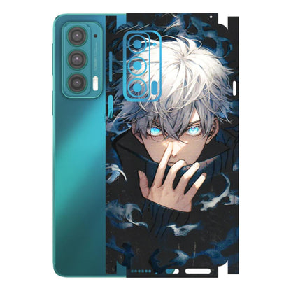 Motorola Phone Skins (All Models) - New Jujutsu Kaisen Anime - 3D Embossed Finish (L-313) Motorola Moto Edge 20 (5G)