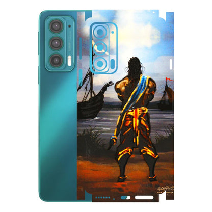 Motorola Phone Skins (All Models) - Heavenly God Figure - 3D Embossed Finish (L-34) Motorola Moto Edge 20 (5G)