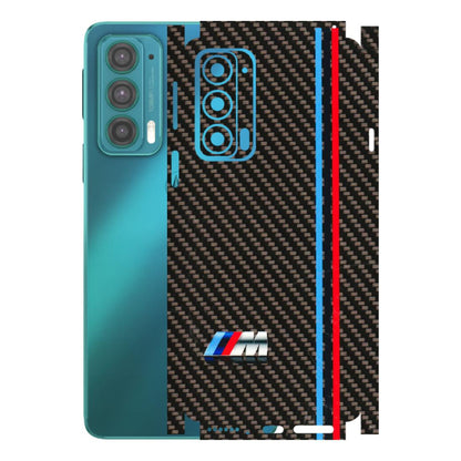 Motorola Phone Skins (All Models) - BM Carbon Fiber Feels - 3D Embossed Finish (L-38) Motorola Moto Edge 20 (5G)