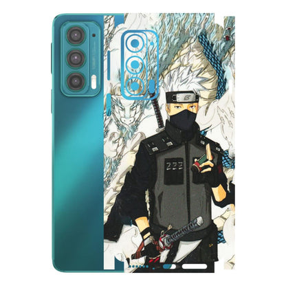 Motorola Phone Skins (All Models) - Kakashi Hatake Naruto Anime - 3D Embossed Finish (L-46) Motorola Moto Edge 20 (5G)