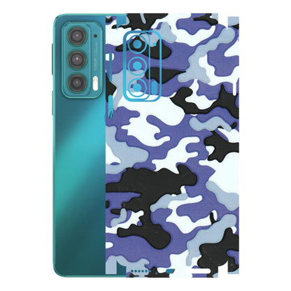 Motorola Phone Skins (All Models) - Powerfull Military Camoflauge - 3D Embossed Finish (L-49) Motorola Moto Edge 20 (5G)