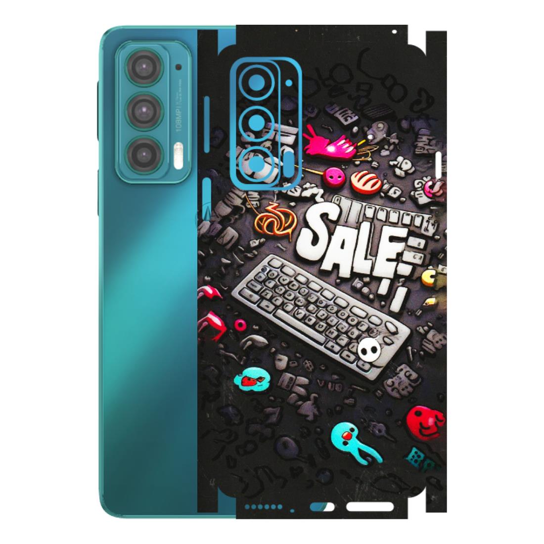 Motorola Phone Skins (All Models) - Gadgets Sale - 3D Embossed Finish (L-50) Motorola Moto Edge 20 (5G)