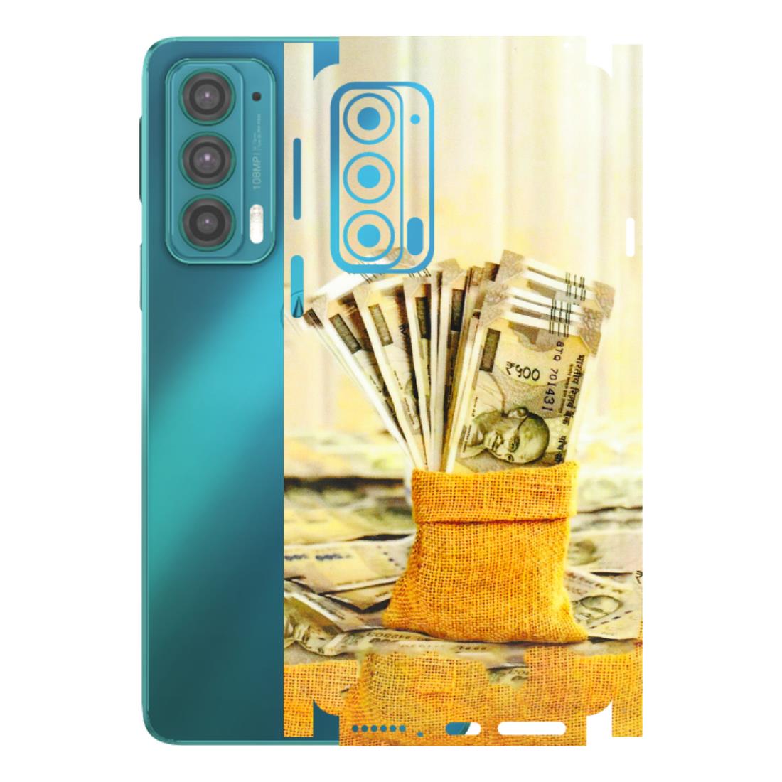 Motorola Phone Skins (All Models) - Show Me The Money - 3D Embossed Finish (L-52) Motorola Moto Edge 20 (5G)