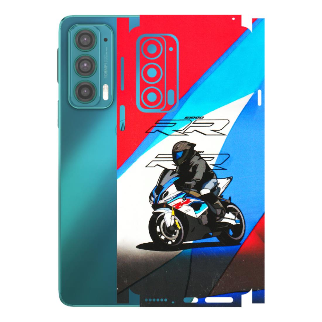 Motorola Phone Skins (All Models) - Bikers Love - 3D Embossed Finish (L-58) Motorola Moto Edge 20 (5G)