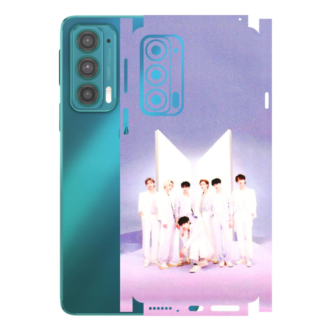 Motorola Phone Skins (All Models) - BTS - 3D Embossed Finish (L-94) Motorola Moto Edge 20 (5G)