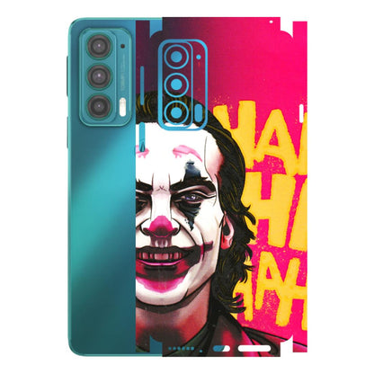 Motorola Phone Skins (All Models) - Joker Evil Laugh - 3D Embossed Finish (L-97) Motorola Moto Edge 20 (5G)