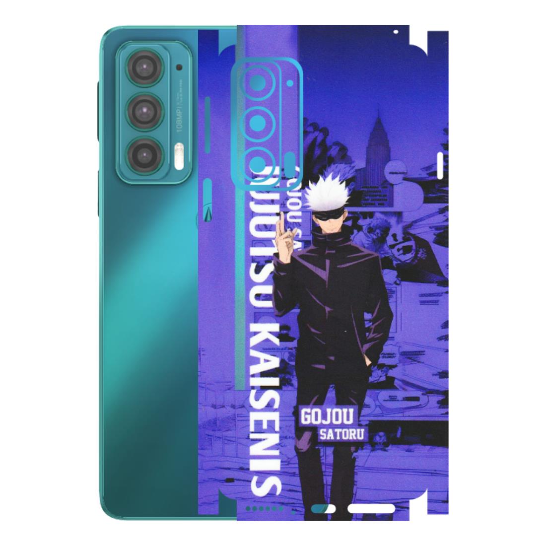 Motorola Phone Skins (All Models) - Jujutsu Kaisen Gojo - Matte Finish (M-05) Motorola Moto Edge 20 (5G)