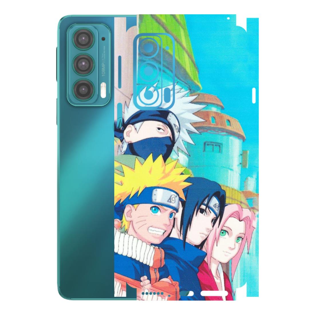 Motorola Phone Skins (All Models) - Team Minato And Kakashi - Matte Finish (M-101) Motorola Moto Edge 20 (5G)