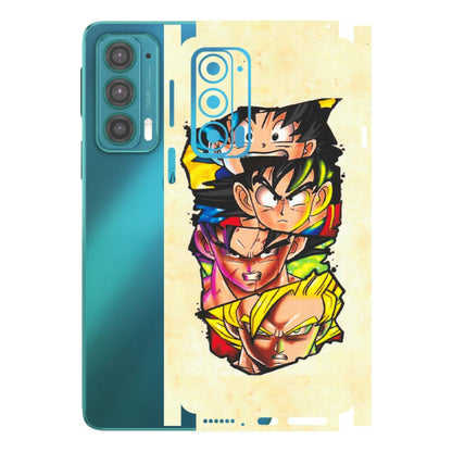 Motorola Phone Skins (All Models) - Angry Multi Anime - Matte Finish (M-113) Motorola Moto Edge 20 (5G)
