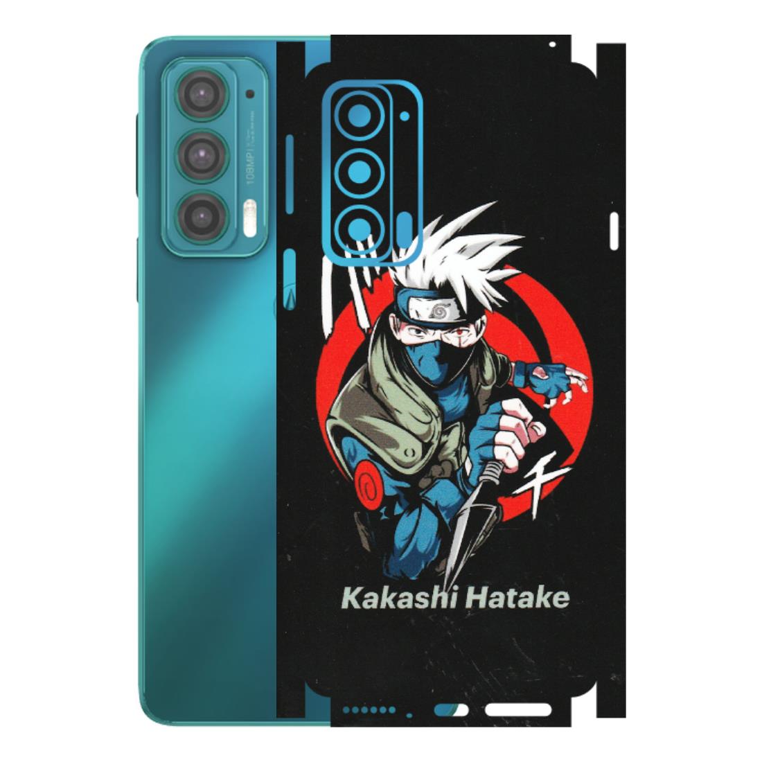 Motorola Phone Skins (All Models) - Naruto Kakashi Hatake Killer - Matte Finish (M-114) Motorola Moto Edge 20 (5G)