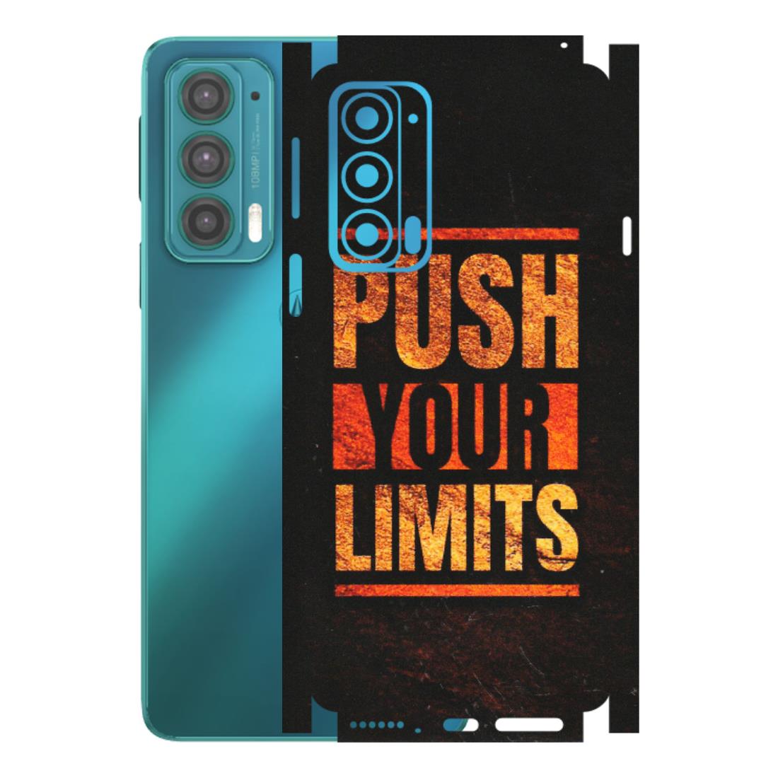 Motorola Phone Skins (All Models) - Push Your Limits - Matte Finish (M-118) Motorola Moto Edge 20 (5G)