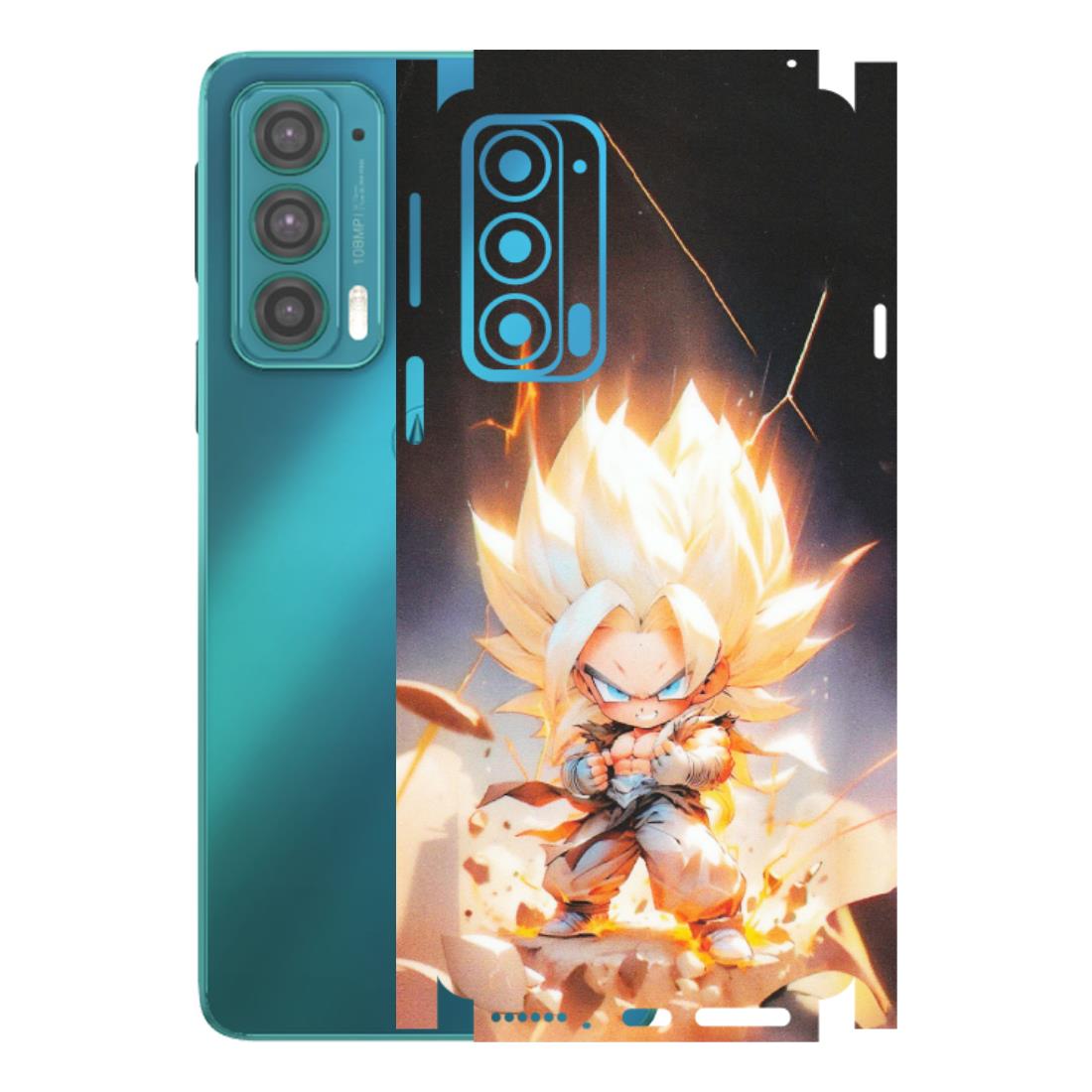 Motorola Phone Skins (All Models) - Goku Dragon Cute Anime - Matte Finish (M-131) Motorola Moto Edge 20 (5G)