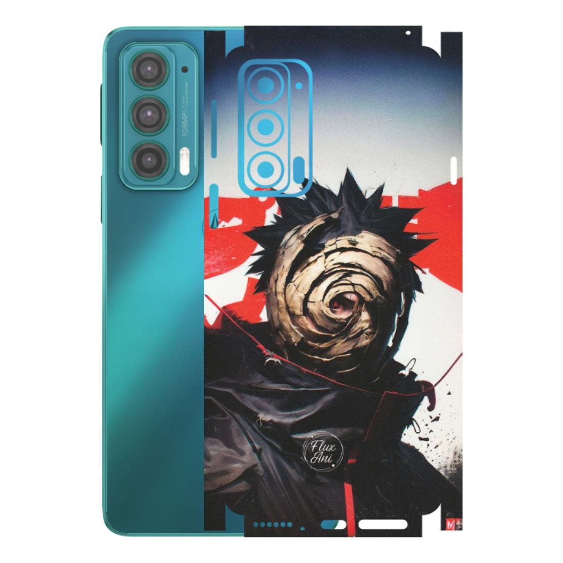 Motorola Phone Skins (All Models) - Obito Uchiha Cool Anime - Matte Finish (M-134) Motorola Moto Edge 20 (5G)