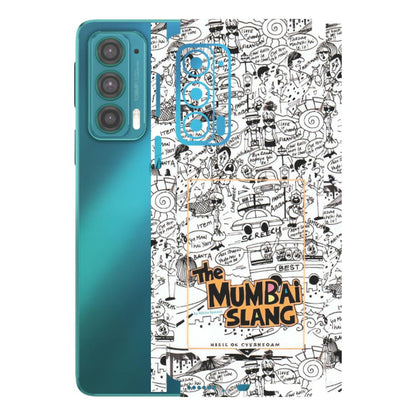 Motorola Phone Skins (All Models) - The Mumbai Slang - Matte Finish (M-142) Motorola Moto Edge 20 (5G)