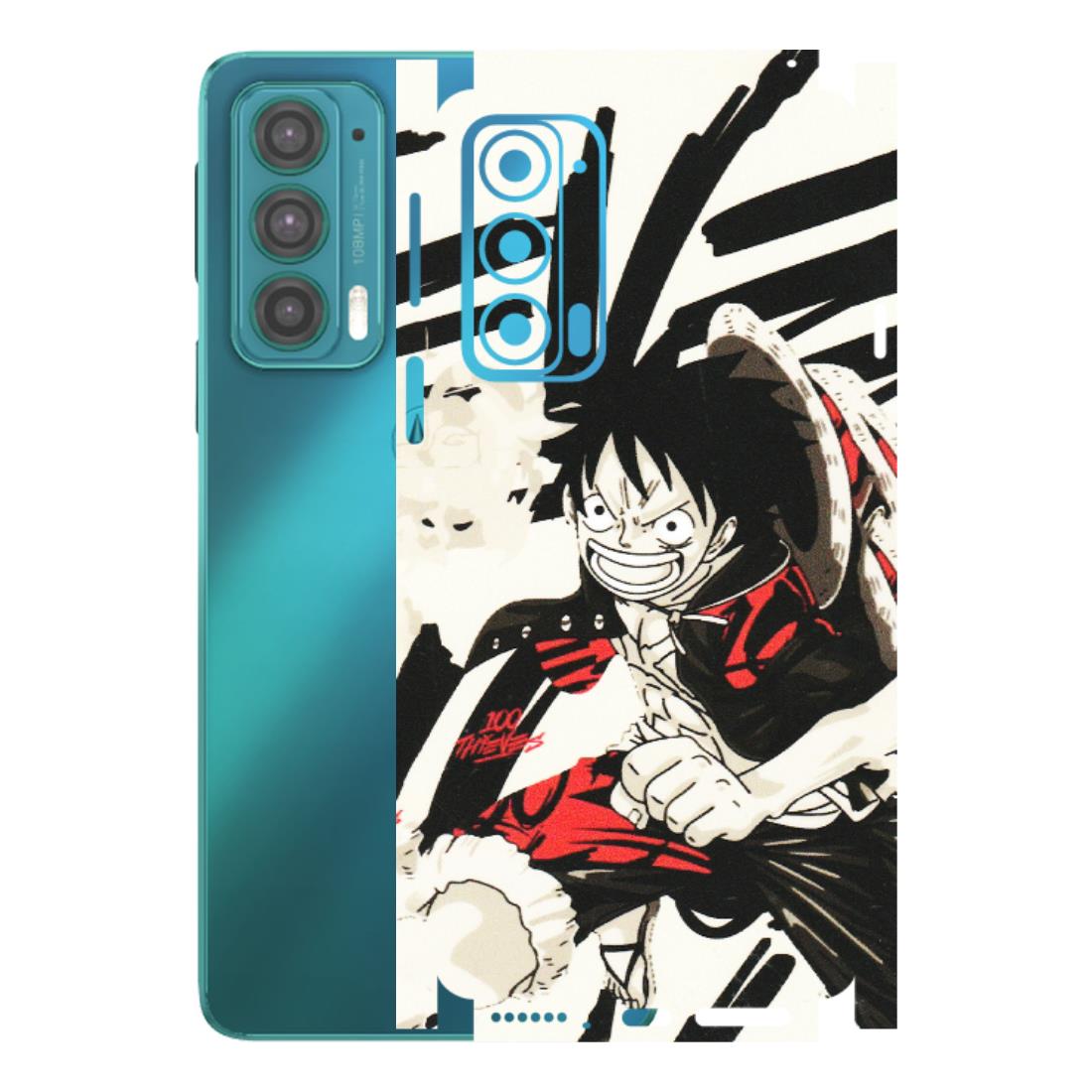 Motorola Phone Skins (All Models) - Monkey D.Luffy Manga Anime - Matte Finish (M-145) Motorola Moto Edge 20 (5G)
