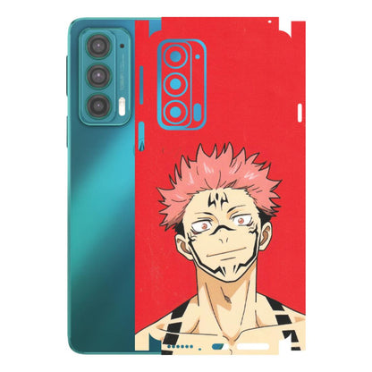 Motorola Phone Skins (All Models) - Ryomen Sukuna Fun Anime - Matte Finish (M-153) Motorola Moto Edge 20 (5G)