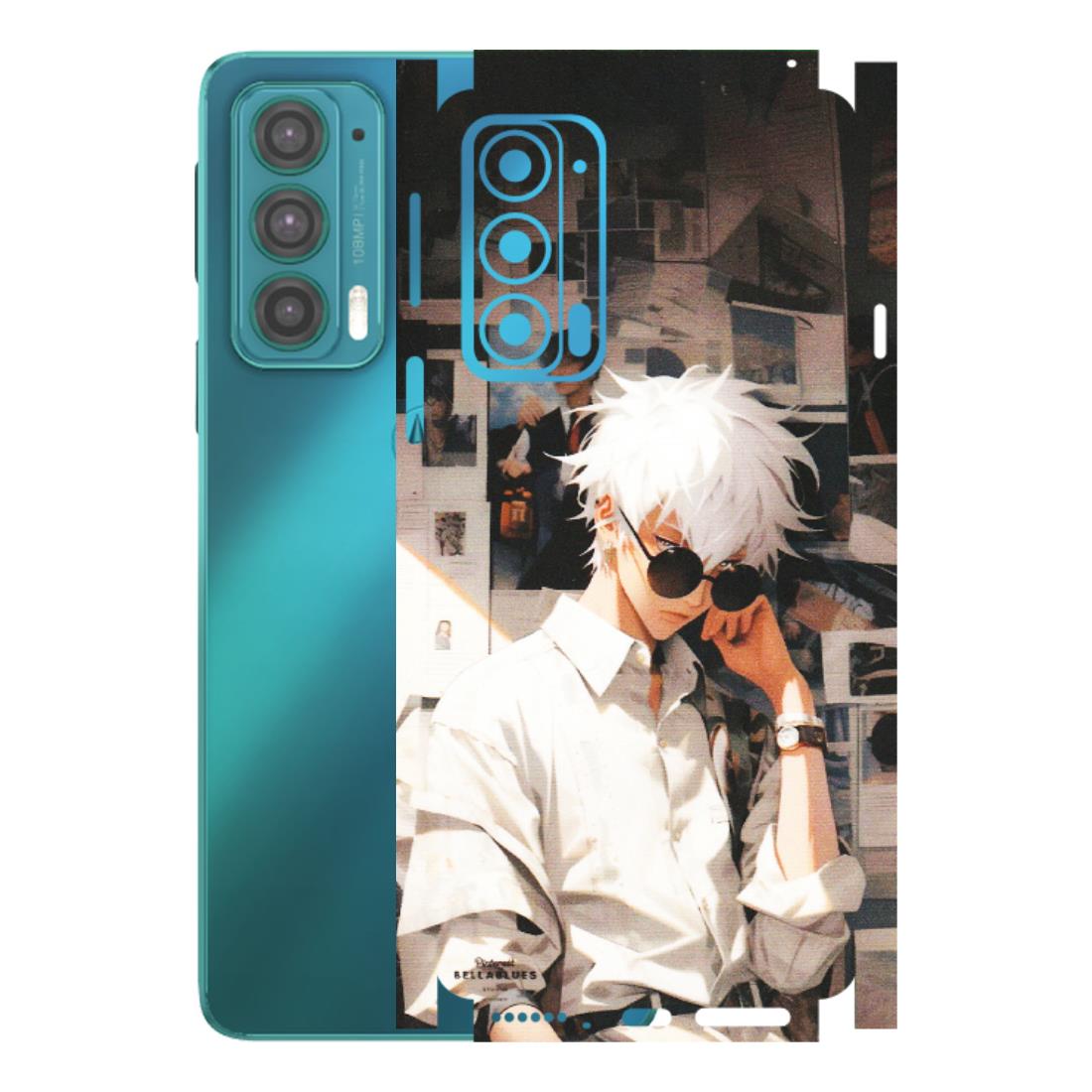 Motorola Phone Skins (All Models) - Gojo Satoru Jujustu Kaisen Anime - Matte Finish (M-156) Motorola Moto Edge 20 (5G)