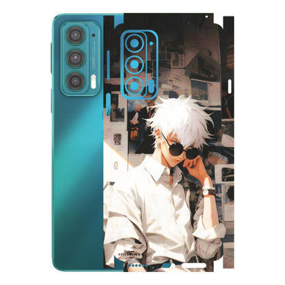 Motorola Phone Skins (All Models) - Gojo Satoru Jujustu Kaisen Anime - Matte Finish (M-156) Motorola Moto Edge 20 (5G)