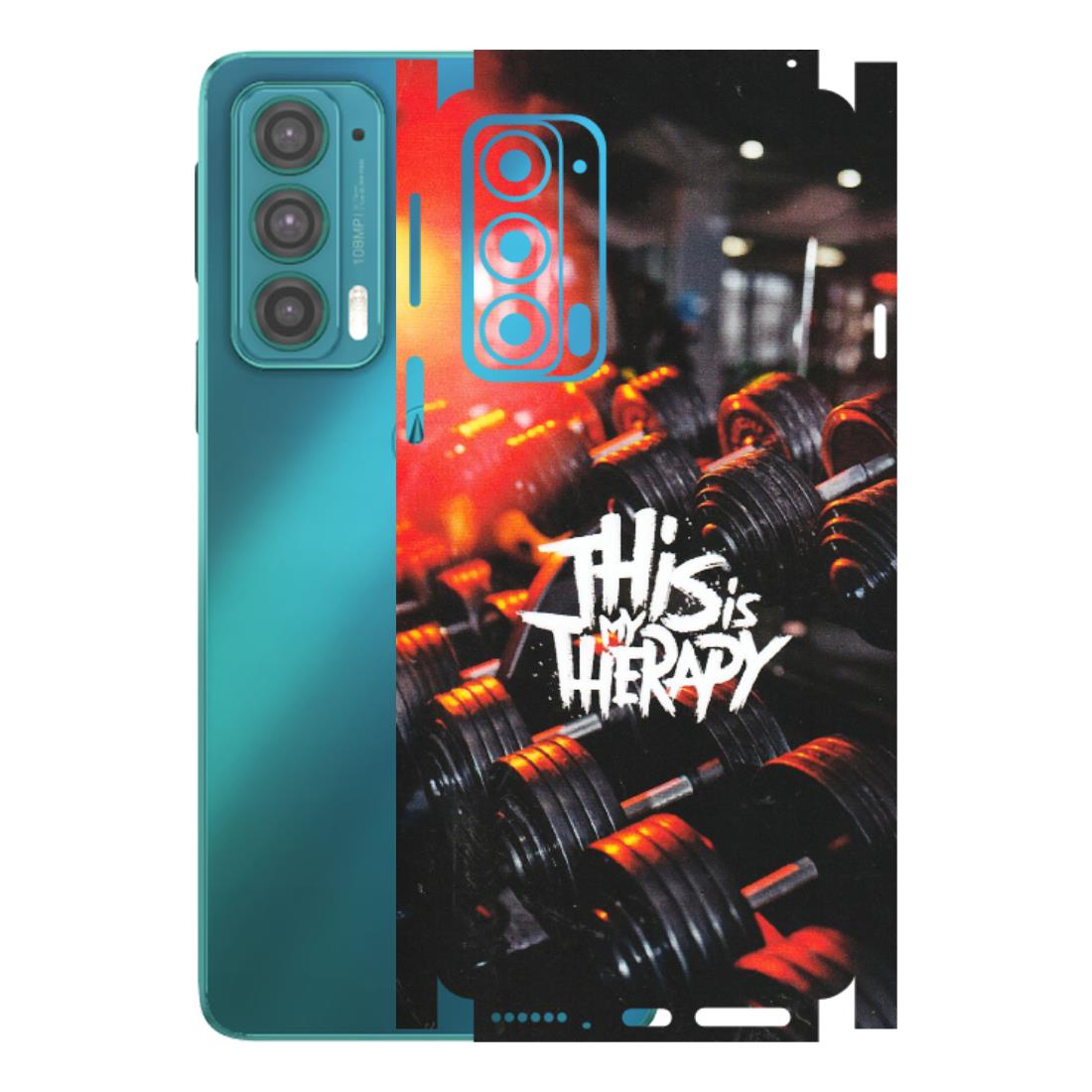 Motorola Phone Skins (All Models) - GYM Lover Therapy - Matte Finish (M-160) Motorola Moto Edge 20 (5G)
