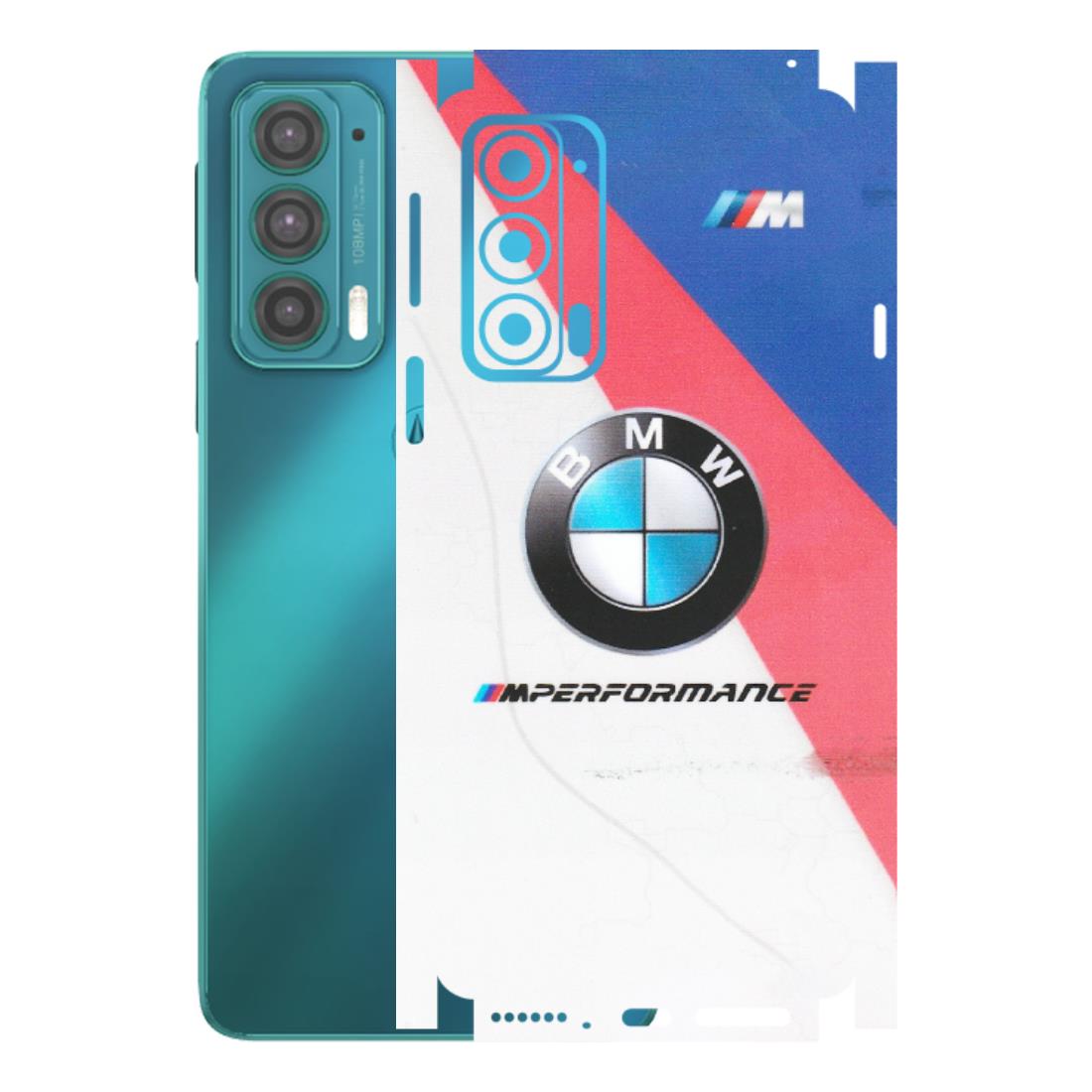 Motorola Phone Skins (All Models) - BMW Logo Performance - Matte Finish (M-27) Motorola Moto Edge 20 (5G)