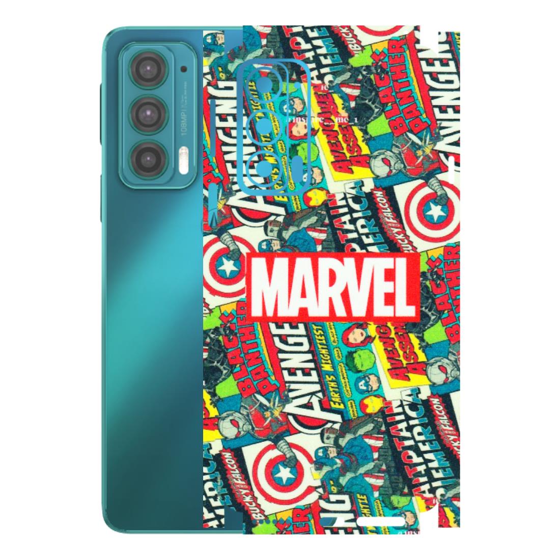 Motorola Phone Skins (All Models) - Marvel Comic Lover - Matte Finish (M-30) Motorola Moto Edge 20 (5G)