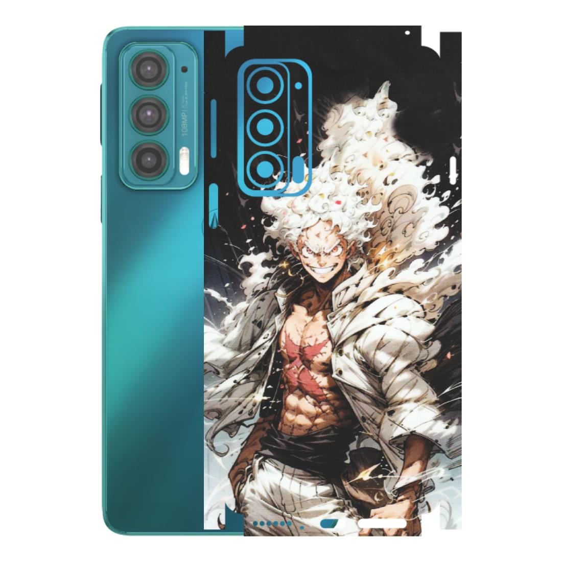 Motorola Phone Skins (All Models) - Anime Angry Classy Character - Matte Finish (M-34) Motorola Moto Edge 20 (5G)