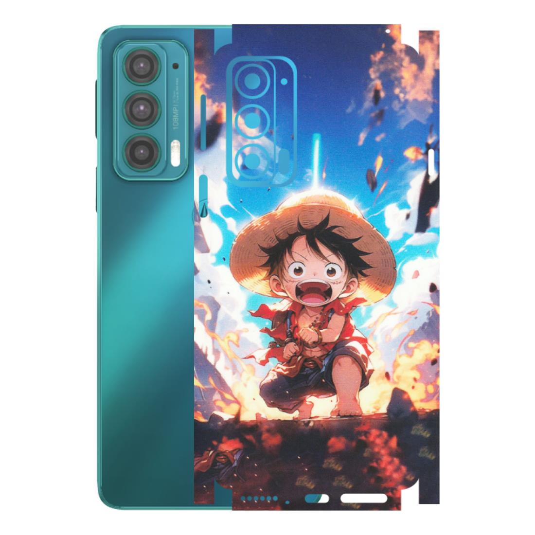 Motorola Phone Skins (All Models) - Toon One Piece Cute Character - Matte Finish (M-35) Motorola Moto Edge 20 (5G)