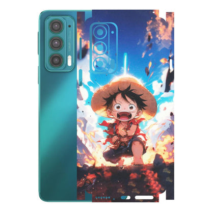 Motorola Phone Skins (All Models) - Toon One Piece Cute Character - Matte Finish (M-35) Motorola Moto Edge 20 (5G)