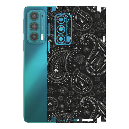 Motorola Phone Skins (All Models) - Black Sober Kerry - Matte Finish (M-37) Motorola Moto Edge 20 (5G)