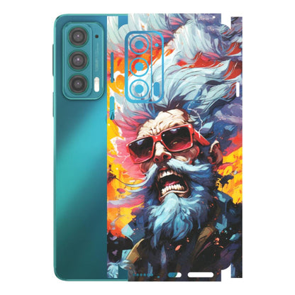 Motorola Phone Skins (All Models) - Daddy Cool Character - Matte Finish (M-43) Motorola Moto Edge 20 (5G)
