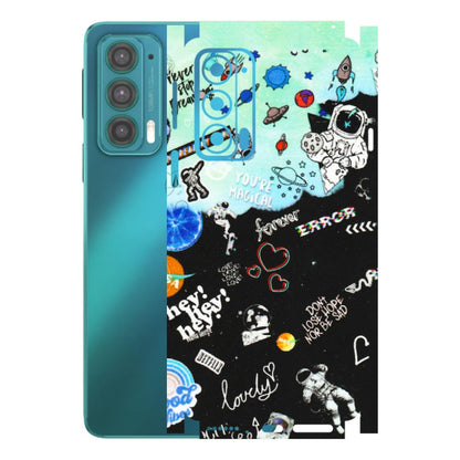 Motorola Phone Skins (All Models) - Living In A Space Dream - Matte Finish (M-46) Motorola Moto Edge 20 (5G)