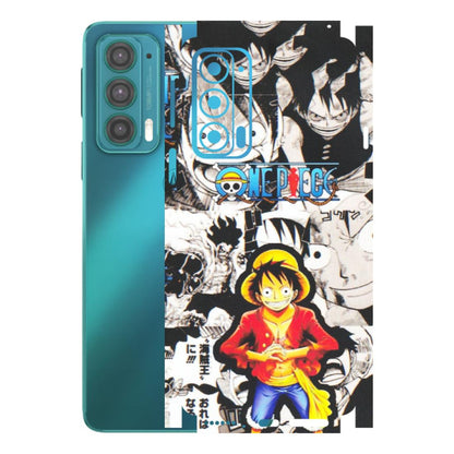 Motorola Phone Skins (All Models) - One Piece B&W - Matte Finish (M-63) Motorola Moto Edge 20 (5G)