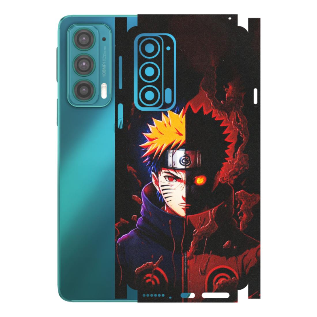 Motorola Phone Skins (All Models) - Naruto X Evil - Matte Finish (M-70) Motorola Moto Edge 20 (5G)