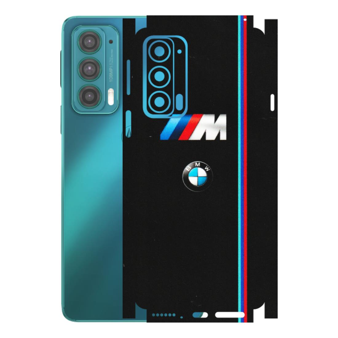 Motorola Phone Skins (All Models) - Styling With Black BMW - Matte Finish (M-74) Motorola Moto Edge 20 (5G)