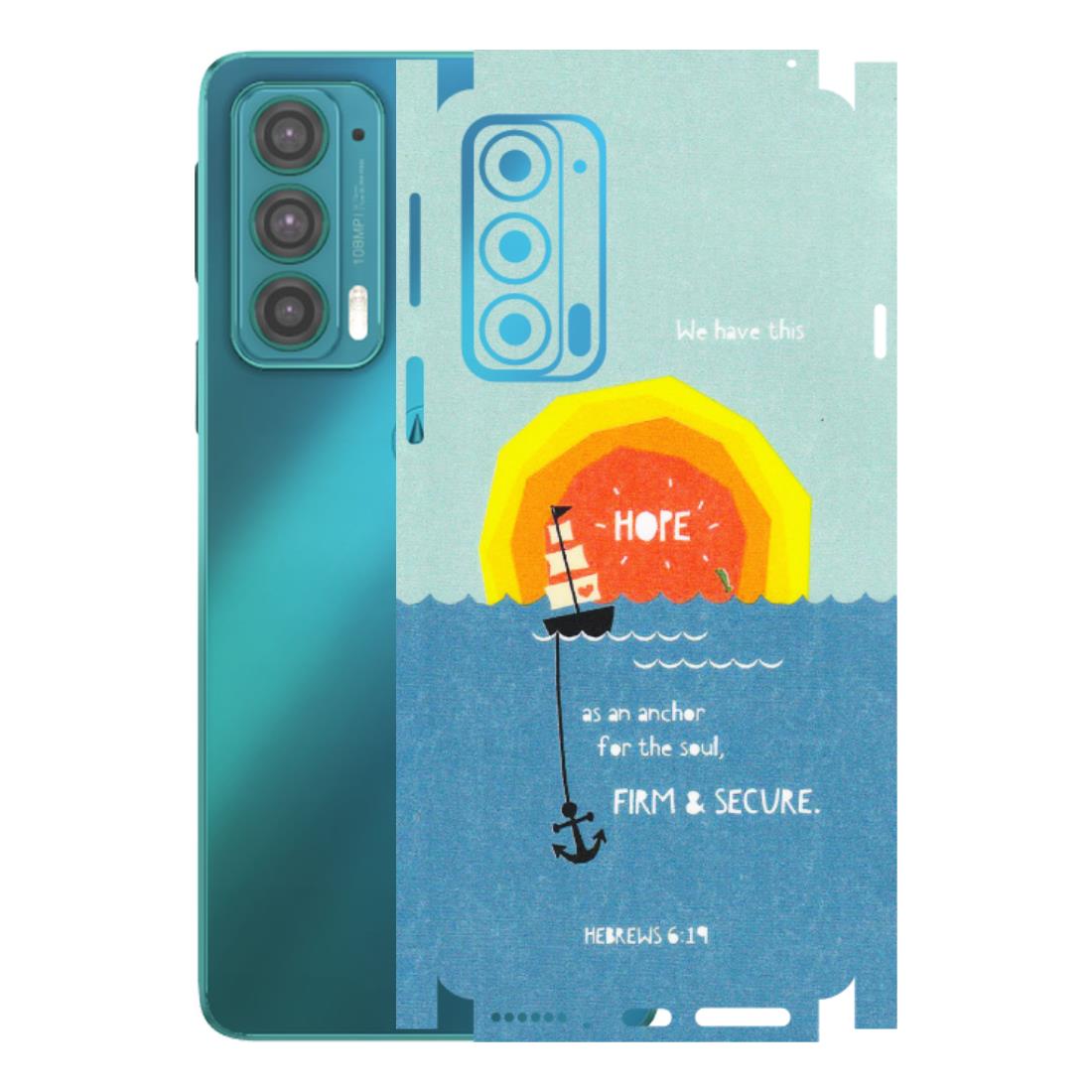 Motorola Phone Skins (All Models) - A Beautiful Sunset of Hope - Matte Finish (M-75) Motorola Moto Edge 20 (5G)