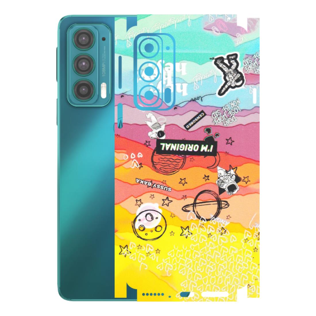 Motorola Phone Skins (All Models) - The Original Astronaut - Matte Finish (M-79) Motorola Moto Edge 20 (5G)