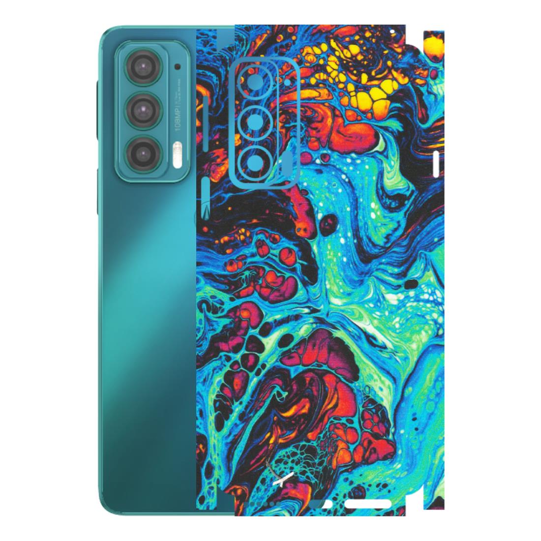 Motorola Phone Skins (All Models) - Majestic Galactic Marbel - Matte Finish (M-85) Motorola Moto Edge 20 (5G)