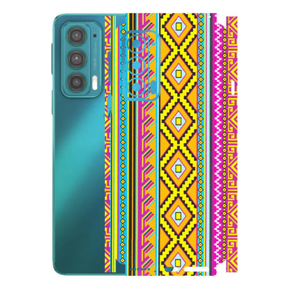 Motorola Phone Skins (All Models) - Thai illustration - Matte Finish (M-89) Motorola Moto Edge 20 (5G)