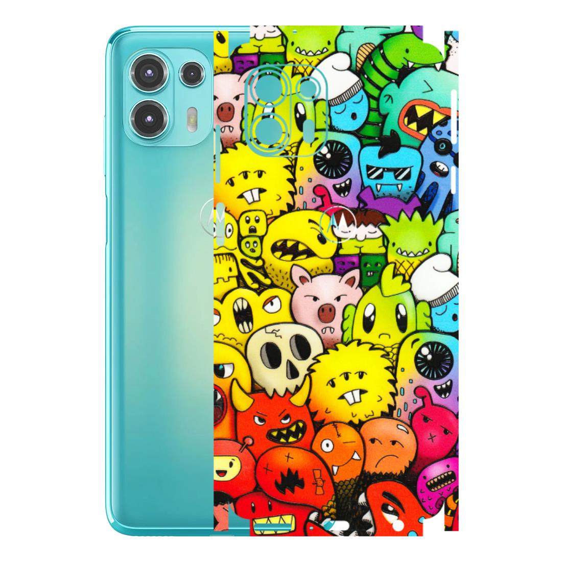 Motorola Phone Skins (All Models) - Angry Funkies - 3D Embossed Finish (L-169) Motorola Moto Edge 20 Fusion